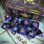 Elder Dice Polyhedral Set: Astral Star Elder Sign: Blue - INB-EDP-A03 [850003463803]