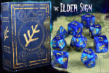 Elder Dice: Polyhedral Set: Elder Sign: Blue Aether - INB-EDP-L11 [850003463230]