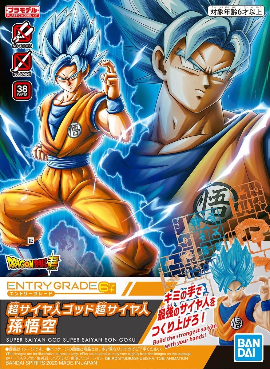 Entry Grade: #2 Super Saiyan God Super Saiyan Son Goku 