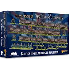 Black Powder Epic Battles: Napoleonic Wars: The Waterloo Campaign - British Highlanders & Riflemen 