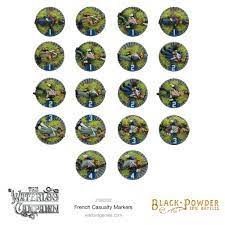 Black Powder Epic Battles: Napoleonic Wars: The Waterloo Campaign - Napoleonic French Casualty Markers 