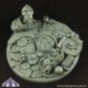 Extraordinary Bases: Robotic Gear: 120mm Round 
