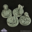 Extraordinary Bases: Robotic Gear: 40mm Round Edge 