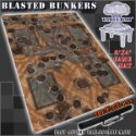 F.A.T. Mats: BLASTED BUNKERS 6 X 4 