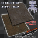 F.A.T. Mats: Cobblestone / Muddy Field 30"X22" 
