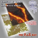 F.A.T. Mats: VOLCANIC TOMB + SNOWY TUNDRA 30"X22" 