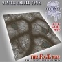F.A.T. Mats: Winter Cobble Town 4'X4' - TWD17GM4X4-20 [784008124530]