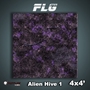 FLG Mats: Alien Hive- Purple (4x4) - FLG Mats: Alien Hive- Purple (4x4)
