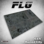 FLG Mats: Ruined City (6x4) - FLG6X4RUINC