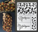 Fallout Hobbies Airbrush Stencil: Forest Camo 
