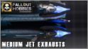 Fallout Hobbies: Medium Jet Exhaust LED Lighting Kit- Blue 