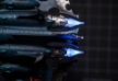 Fallout Hobbies: Medium Jet Exhaust LED Lighting Kit- Blue - Medium Jet Exhaust LED Lighting Kit- Blue