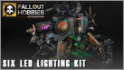 Fallout Hobbies: SIX LED Lighting Kit- Blue/ Orange 