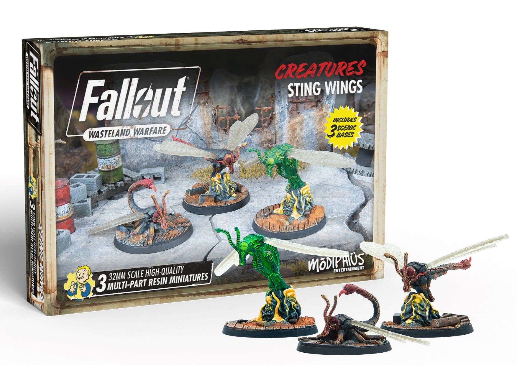Fallout Wasteland Warfare: Creatures Stingwings 