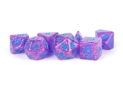 Fanroll: 7 Dice Polyhedral Set: FLASH PURPLE 16MM  