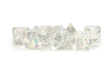 Fanroll: 7 Dice Polyhedral Set: RAINBOW FROST INCLUSION 16MM 