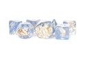 Fanroll: 7 Dice Polyhedral Set: SEA CONCH INCLUSION 16MM  
