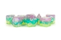 Fanroll: 7 Dice Polyhedral Set: STARDUST RADIANCE 16mm 