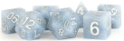 Fanroll: 7 Dice Polyhedral Set: Silicone: RUBBER GLACIAL DEBRIS 16mm 