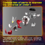 Figure-Rise Standard: Kamen Rider Wizard Flame Style - 5065320 [4573102653208]