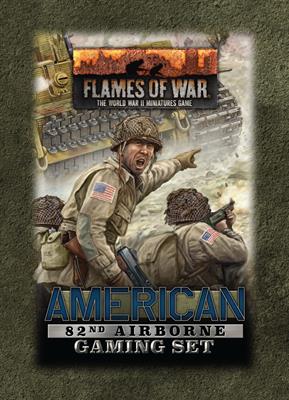 Flames of War: American 82nd Airborne Gaming Set (x20 Tokens, x2 Objectives, x16 Dice) 