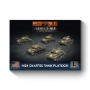 Flames of War: American: M24 Chaffee Tank Platoon (Late War) - UBX94 [9420020253902]