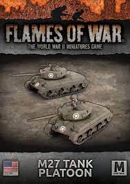 Flames of War: American: M27 Tank Platoon  
