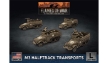 Flames of War: American: M3 Halftrack Transport Platoon - UBX76 [9420020246775]