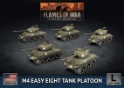 Flames of War: American: M4 Easy Eight Tank Platoon 