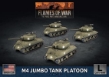 Flames of War: American: M4 Jumbo Tank Platoon - UBX92 [9420020253933]