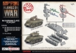 Flames of War: American: M4 Sherman (Late War) Platoon - UBX88 [9420020253872]