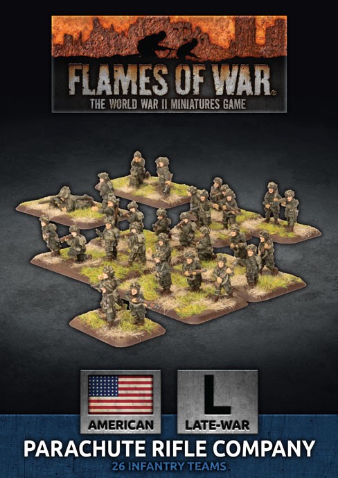 Flames of War: American - Parachute Rifle Company (SALE) 