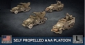 Flames of War: American - Self Propelled AAA Platoon (M15/M16 GMC) 