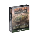 Flames of War: Bagration: Hungarian: Unit Cards 