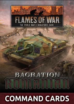 Flames of War: Bagration: Romanian Command Cards 