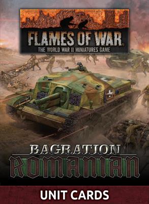 Flames of War: Bagration: Romanian Unit Cards 