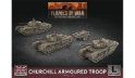 Flames of War: British: Churchill Armoured Troop 