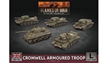 Flames of War: British: Cromwell Armoured Troop - BBX57 [9420020248540]