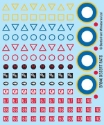 Flames of War: British: Desert Rats Decals  