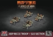 Flames of War: British: Jeep Recce Troop/SAS Section (4x Plastic) - BBX73 [9420020255654]