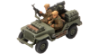 Flames of War: British: Jeep Recce Troop/SAS Section (4x Plastic) - BBX73 [9420020255654]