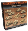 Flames of War: British: Montys Desert Rats (Plastic) 