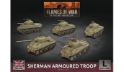 Flames of War: British: Sherman Armoured Troop 