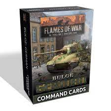 Flames of War: Bulge: German Command Cards 