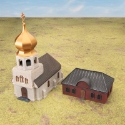 Flames of War: Eastern Front: Soviet Buildings Bundle 