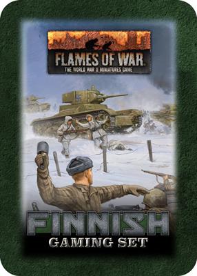 Flames of War: Finnish Gaming Set (x20 Tokens, x2 Objectives, x16 Dice) 