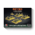 Flames of War: French: 105mm Artillery Battery (x4 guns) 