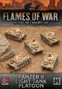 Flames of War: German: Afrika Korps Panzer II Light Tank Platoon 
