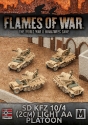 Flames of War: German: Afrika Korps Sd Kfz 10/4 (2cm) Light AA Platoon 