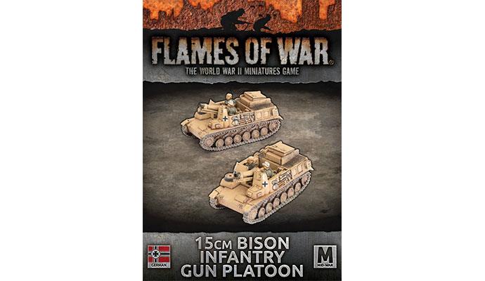 Flames of War: German: Bison (15cm) Self-propelled Guns (x2) 